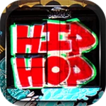 hip hop live wallpaper android application logo